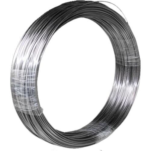 Pure Titanium Wire Roll TA2 TA4 Ti Wire Diameter 0.2 0.3 0.4 0.5 0.6 0.8 1 1.2 1.5 2 2.5 3 4 5 6mm 1Meter Length