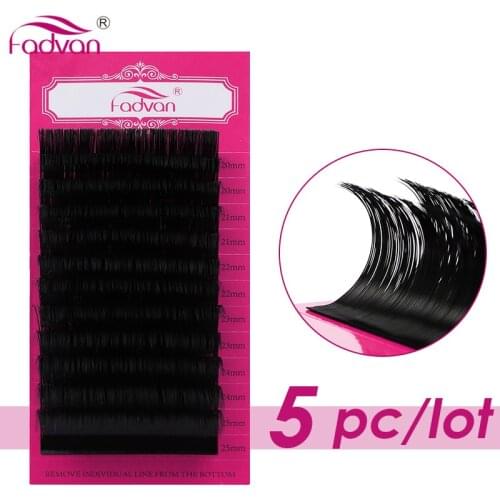 12Lines/Tray JB/C/D/DD Curl Eyelash Extension All Length Silk Volume Eye Lashes Makeup Natural Lashes Artificial False Eyelashes