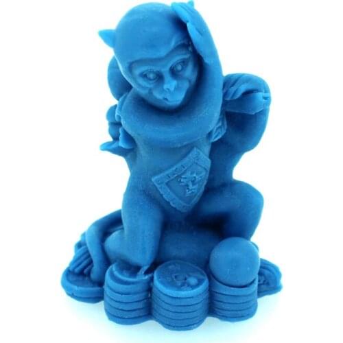 Handmade Silicone Soap Mold Cute Monkey Shape Mould