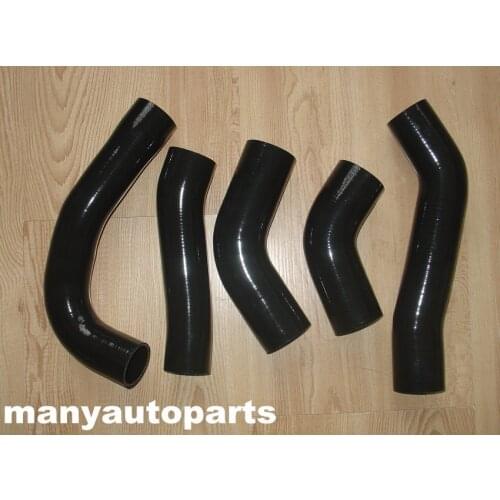 FOR TOYOTA SUPRA MK3 MA70 SILICONE INTERCOOLER TURBO HOSE BLACK