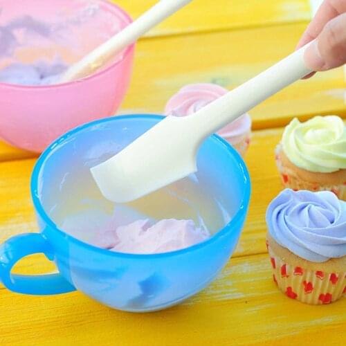 Butter Cream Stirring Scraper Durable Silicone Elbow Spatula Bean Paste Bending Spatula Kitchen Practical Pastry Tool