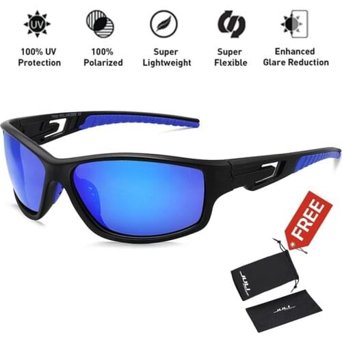 Sports Sunglasses Men Travel Mens Outdoor Cycling Sunglasses Black Frame Eyewear Male Sun Glasses UV400 Oculos de sol MJ8013