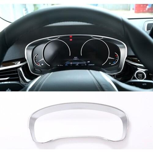 Car Styling For BMW New 5 Series G30 2017 2018 ABS Chorme Dashboard Decoration Frame Trim Auto Accessories and parts