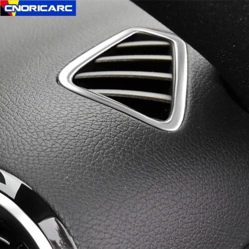 Car Styling Dashboard Air Condition Outlet Frame Decoration Sticker Trim For Mercedes Benz A Class W177 CLA C118 2019-2021