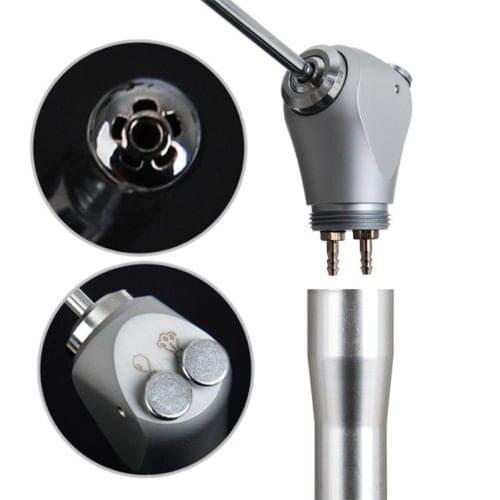 Dental Air Water Spray Triple Syringe 3 Way Handpiece w/ 2 Nozzles Tips Tubes Dental Lab