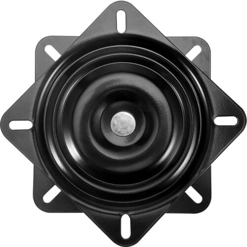 Heavy Duty Steel 360 Degrees Rotating Seat Swivel Base Mount Plate For Bar Stool Chair Table Applications Tools 8 Inch