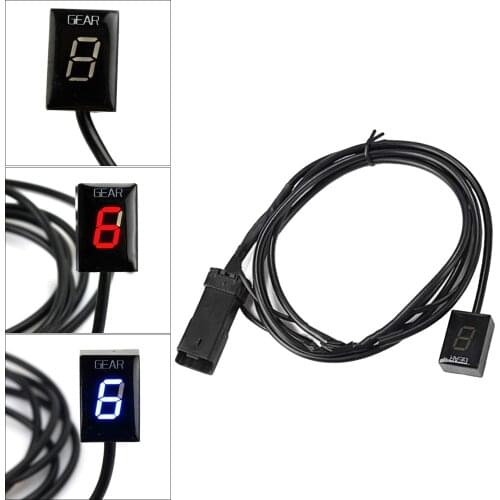 Waterproof 6 Speed Gear LED Display for DUCATI 795 796 797 1100 1200R 2014 2015 400 1000 2018 RR 937S Streetfighter 2016 2008