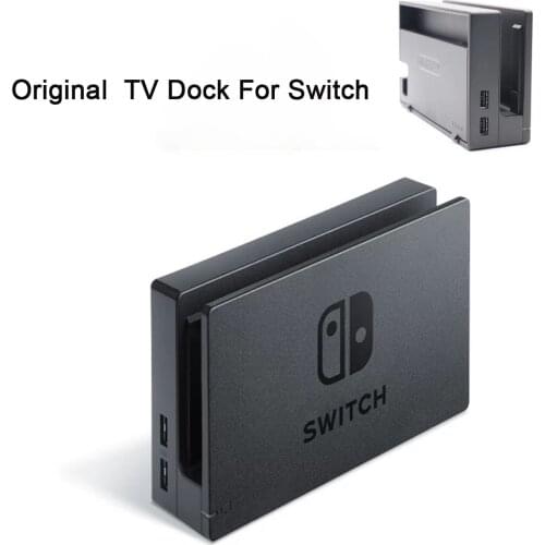 2PCS Original Charging Dock Base Station For Nintendo Switch Console TV Station Stand Docking Original Second Hand