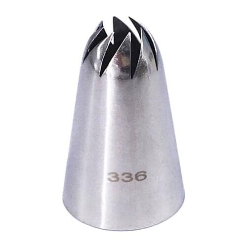 336# Large Size Rose Flower Icing Nozzle Decorating Tip Sugarcraft Cake Decorating Tools Baking Tools Bakeware