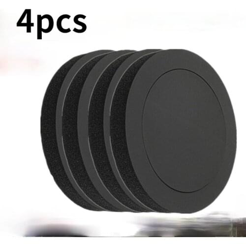 4pcs 6.5 inch Car Speaker Ring Bass Door Trim Sound Insulation Cotton Self Adhesive Insulation Ring Self Car Interior Accessorry
