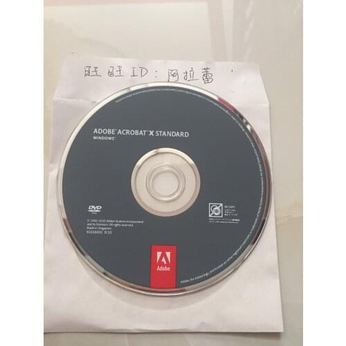 Adobe Acrobat X standard software, one PC ,English,Japanese, 5th sets of 290 USD