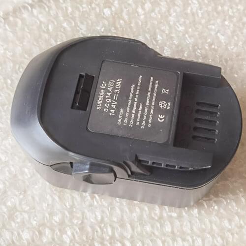 14.4V 3000mah Ni-MH Rechargeable battery pack replace for AEG cordless Electric drill screwdriver BS 14G BS 14X BS 14XN
