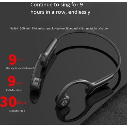 Z8PRO Wireless Bluetooth 5.0 Headphones Bone Conduction Earphone Outdoor Sport Headset with Microphone Headsets