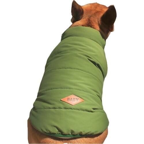 Cute Dog Clothes Winter Coat Jacket Puppy Pug French Bulldog Clothing Poodle Schnauzer Pet Costume Winter Dog Vest Dropshipping