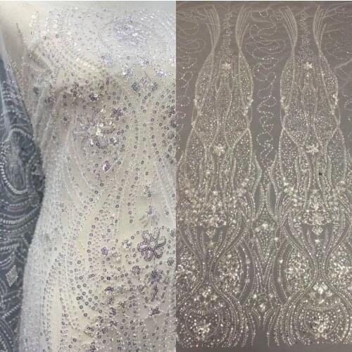 African tulle Lace Fabric With SYJ-0 Latest Fabric High Quality Mesh Tulle Lace for Dress