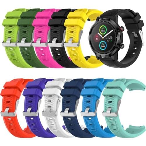 Sport Silicone Strap for Xiaomi Haylou RT LS05S Smart Watch Band Bracelet for Haylou LS05S Strap 22mm Wristband for Amazfit GTR