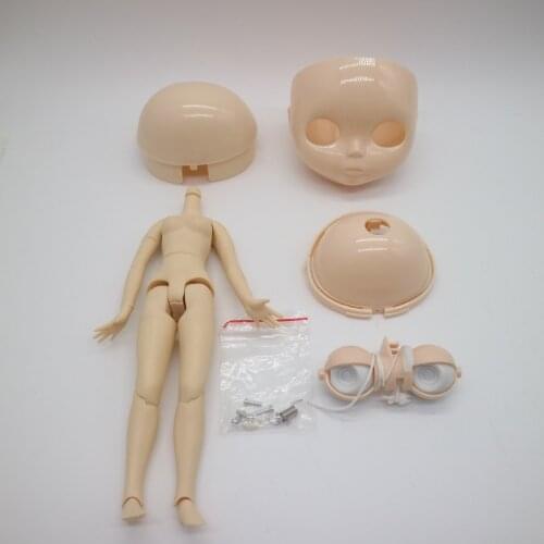 Joint body ,Nude blyth Doll, without make-up DIY- Assembly, Accessories