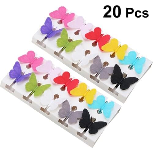 20 Pcs Silicone Wine Glass Marker Butterfly Shape Wine Identifier Charms with Suction Cup Drinking Cup Sign for Parties Banquet