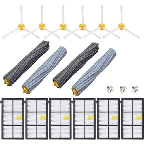 Replacement Parts Accessories Compatible for IRobot Roomba 980 860 870 Filter Brush Roller Vacuum Cleaner Replenishment