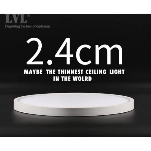 Modern LED Ceiling Light 12W 18W 24W 32W 220V 5000K Kitchen Bedroom Bathroom Lamps Ultrathin Ceiling Lamp