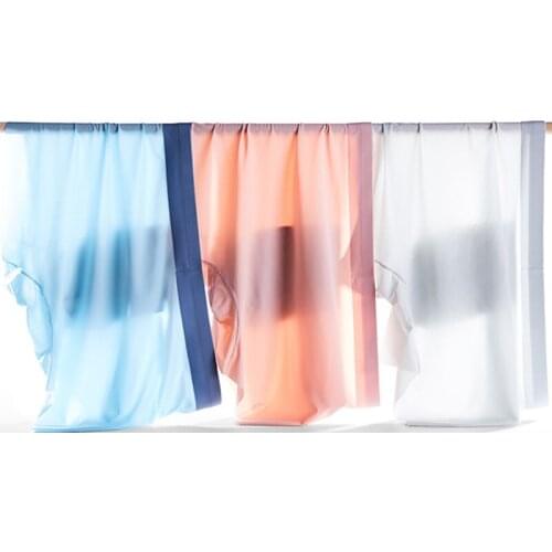 Mens Underwear New Ice Silk Underwear Slim And Quick-Drying Breathable Antibacterial Boxer Briefs Factory Direct Sales