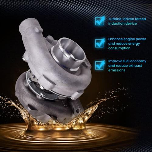 T04E .57 .50 A/R Universal Turbo Turbocharger Oil Cooled for 1.6L to 2.3L 400HP