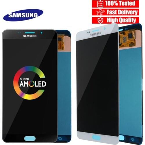 Super AMOLED 6.0" Display For SAMSUNG Galaxy A9 A9000 A900 A900F LCD Screen Touch Digitizer Assembly Replacement Parts