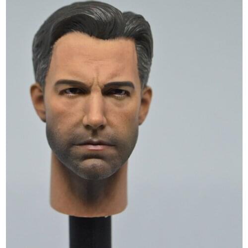 1/6 Scale Bruce Big Ben Man Head Sculpt Version Soldier Head Carving Headplay for 12" Action Figure Body