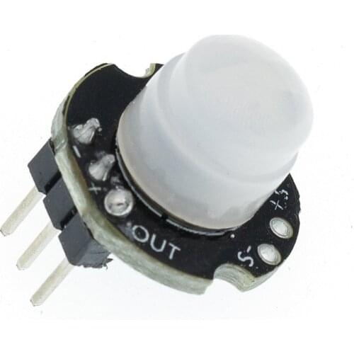 10pcs MH-SR602 MINI Motion Sensor Detector Module SR602 Pyroelectric Infrared PIR kit sensory switch Bracket for Arduino Diy