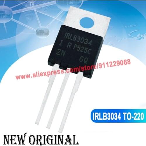 5piece) IRLB3034 IRLB3034PBF TO-220 40V 195A / CEP13P15 / IRFB5615 / 3N10L16 IPP50N10S3L-16 100V 50A TO-220