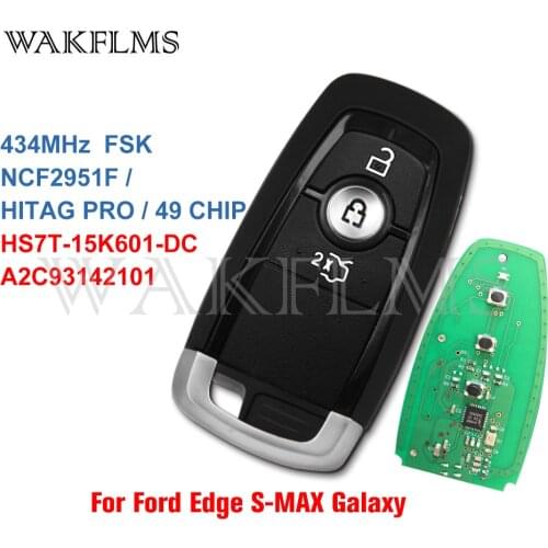 A2C93142101 Car Key For Ford Mondeo Fusion Explorer Epedition 2017 2018 2019 2020 Smart Keyless Entry Go Remote Start