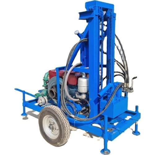 22HP Diesel Engine Well Drilling Rig Truck Mounted Water Drill Machine 100m Depth Alloy PDC Coring Bits Optional