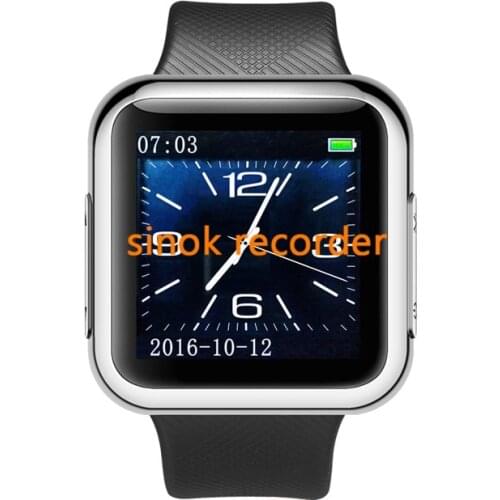 Watch voice recorder 1536 high quality recording pen MP3 player sp y hidden USB Voice Activated Recording sinok