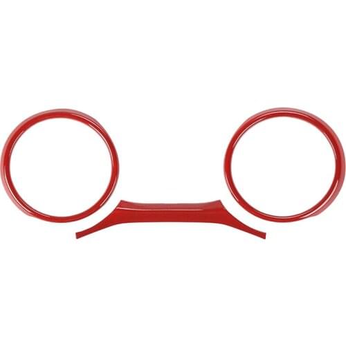 Dashboard Instrument Decor Panel Cover Trim Bezel for 2018 Jeep Wrangler JL