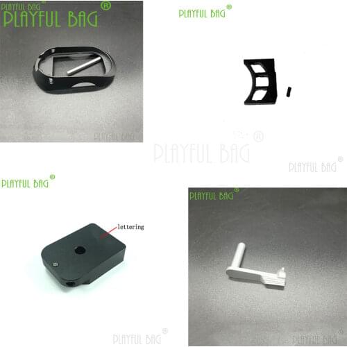 Outdoor toy gun parts mst2011 upgrade material bottom cover trigger self assembled empty hanging piece cartridge well qd121