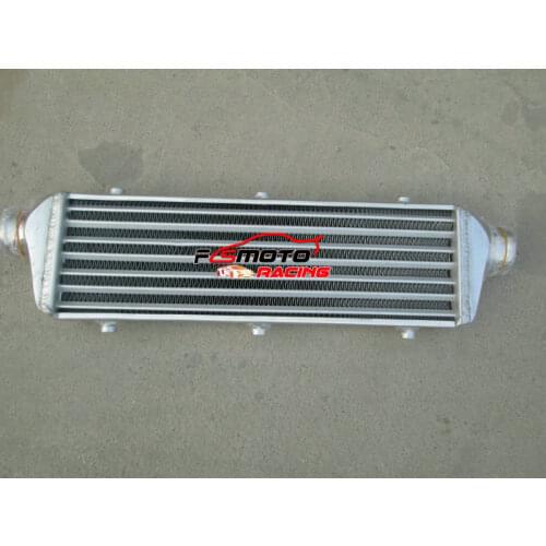 For Delta Fin Design Aluminum Intercooler for 450x180x50 mm 2.2" / 55mm Inlet outlet
