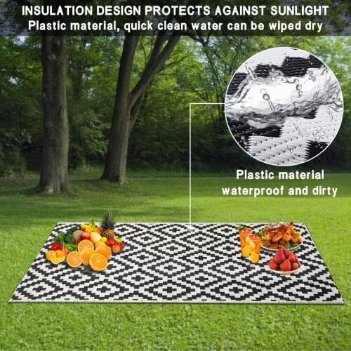 Double-sided Mats Double-side Straw Carpets Modern Carpets Outdoor Floor Mats Convenient And Fast Pad Kids Rug Baby Game Mat#g3