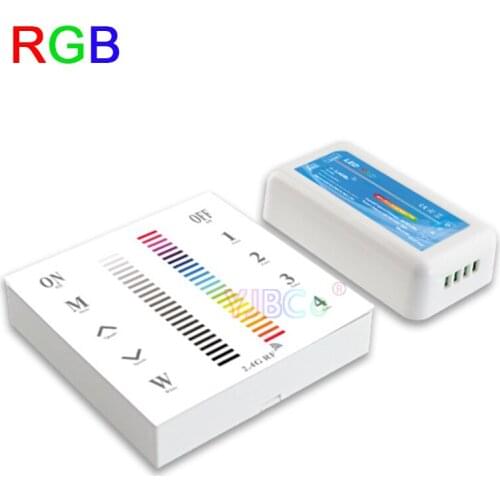 LED Strip controller 2.4G led Dimmimg/CT/RGB/RGBW 86 touch panel set LED module Controller Light Dimmer Switch,DC12-24V