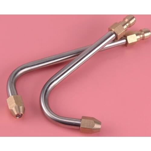 LETAOSK 1/4 Inch Quick Connect 90 Degree U-shaped Washer Gutter Cleaner Lance Wand Elbow Rod Kit Attachment