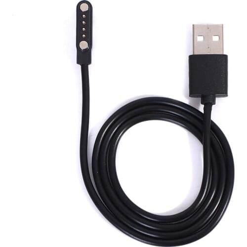 4 Pin 2.54mm spacing Magnetic Charging Cables For Smart Watch KW88 GT88 G3