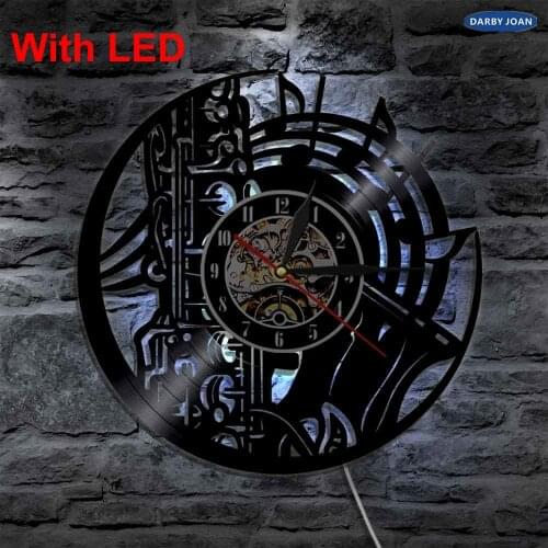 Music Instrument LED Vinyl Light Color Changing Wall Light With Remote Control LED LP Art Gift Backlight Cool Living Room