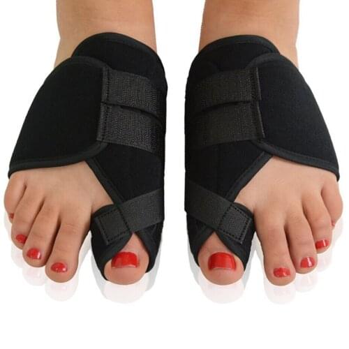 2pcs Soft Bunion Corrector Toe Separator Splint Correction System Medical Device Hallux Valgus Foot Care Pedicure Orthotics