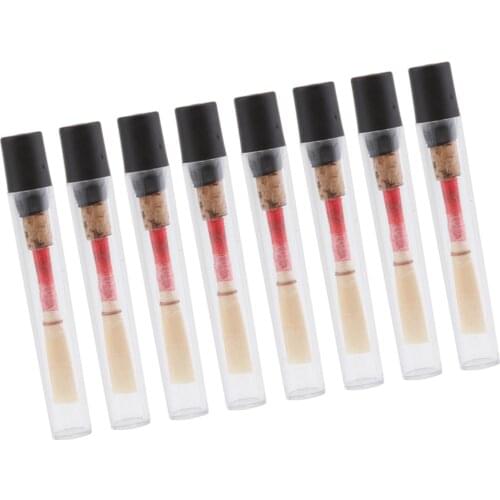 Set Of 8 Handmade C Oboe Cork Reed Oboe Lips Instrument Parts Kit 82mm