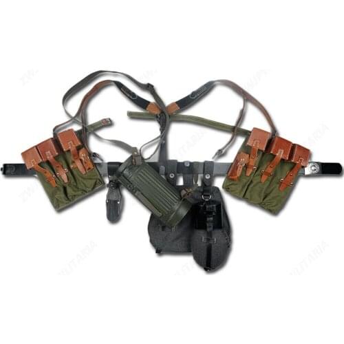 WWII WW2 German Army mp44 Canvas Pouch Equipment Combination Solider Gear Military SET