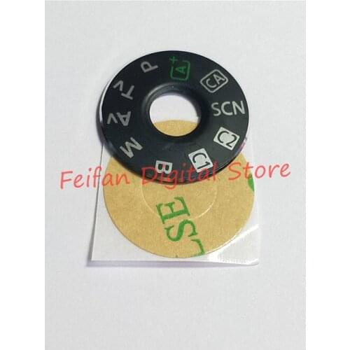 NEW Function Dial Model Button Label for Canon EOS 6D Top Function Digital Camera Repair Part