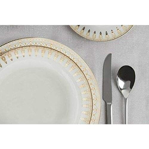 Porland Firuze 60 Pieces Dinner Set for 12 People/Weight: 26309.00 gr Material: Porcelain