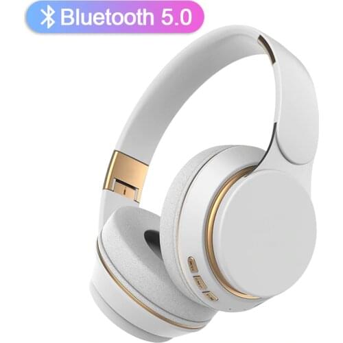 High-Grade T7 Wireless Headphones Bluetooth 5.0 Headset Foldable Stereo Noise Headphones With Microphone Button control headset