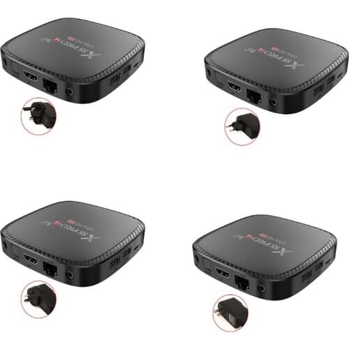 High Speed TV Set-top Box Smooth Video Smarter Faster 4K CPU Cor-tex A 53 Smart Media Player Connected to Mobile Phone