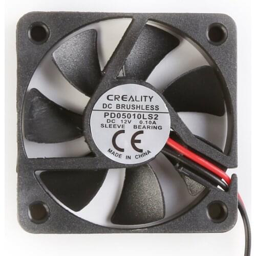 Factory Supply Creality 3D Printer Parts CR-10 5010 Front Mainboard Fan 5010 50x50x10MM 12V DC Cooler Small Cooling Fan