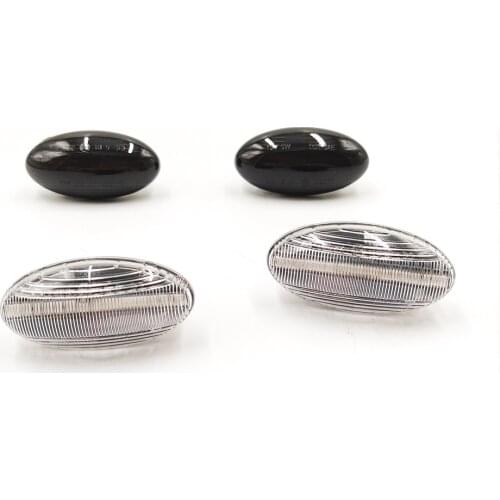 1Set For Peugeot 307 206 407 107 607 Citroen C1 C2 C3 C5 LED Dynamic Turn Signal Light Flowing Side Marker Indicator Light